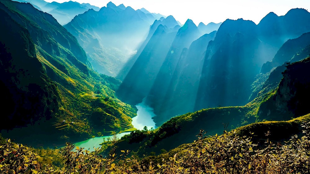 Nho Que River is a famous photography and sightseeing spot 